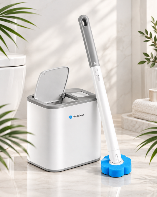 Cepillo desechable FloraClean: limpieza sin tocar nada sucio